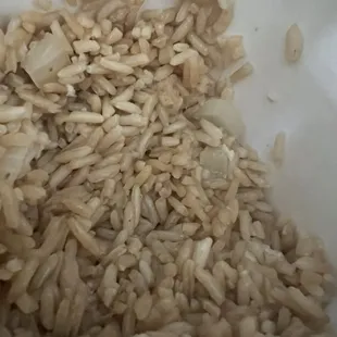 Was told this was chicken fried rice from China Wok in Hammond