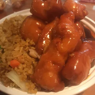 Honey chicken  very good