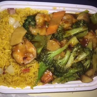 Shrimp in Garlic Sauce