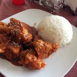 Sesame chicken