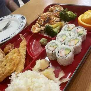 1. Chicken Teriyaki Bento Box