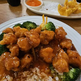 Orange chicken