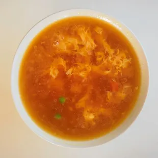 Egg flower soup