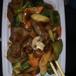 94. Beef with Garlic Sauce