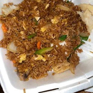 Vegetable fried rice