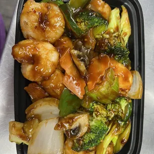 Shrimp w. Mixed Vege