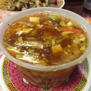 Hot and sour soup