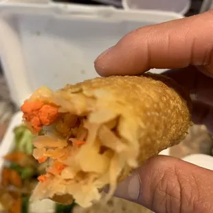 The egg rolls are perfectumundo