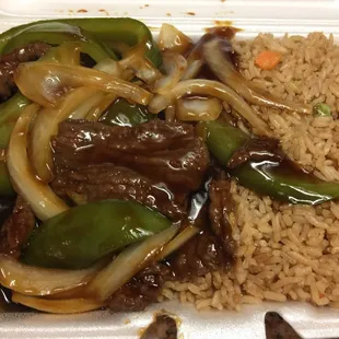 Pepper steak lunch special is awesome!!