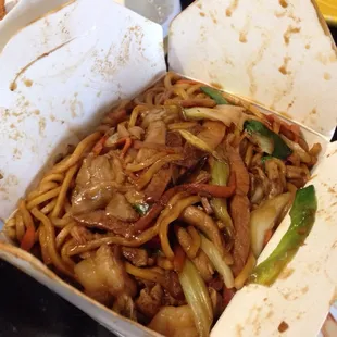 Special lo mein, it's a must try!