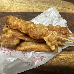 16. Fried Chicken on Stick