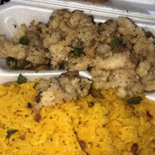 Black Pepper Chicken lunch special