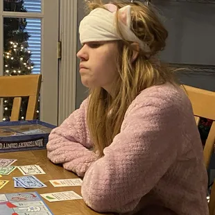 Playing monopoly Christmas 2023