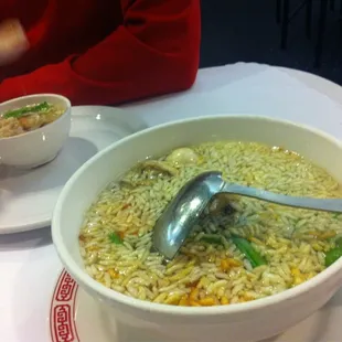 Sizzling Rice Soup