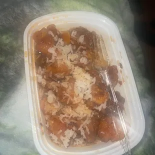 spicy orange chicken