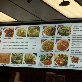 No veggie items for combo deal! You have to order separate shrimp plate or veggie bowl, not good!  Not going back there.