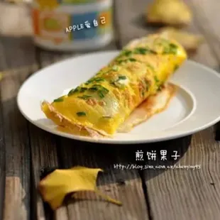 a plate of food on a wooden table