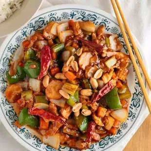 Kung pao chicken