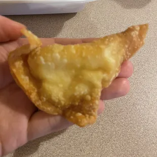 Cream cheese wonton