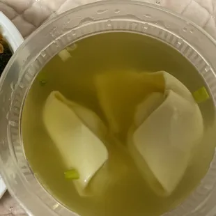 Wonton soup