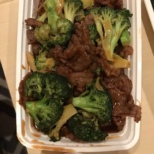 Beef and broccoli