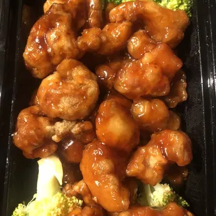 Orange chicken