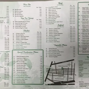 Menu Back as of 7/20/16