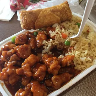 General Tso's Chicken Combo
