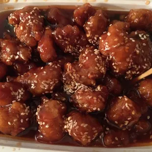 Sesame Seed Chicken!
