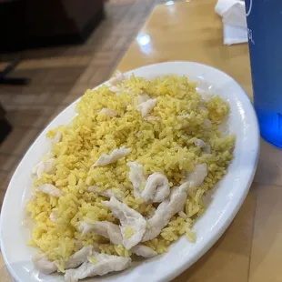 &quot;chicken&quot; fried rice