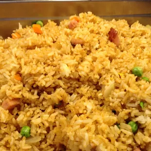Ham fried rice