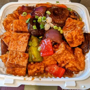 Tofu with Mushroom