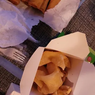 Egg Rolls and Wontons