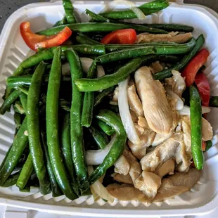 Chicken and String Beans