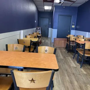 sushi and sashimi, interior