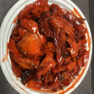 ribs, food, bbq ribs