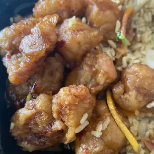 Orange chicken