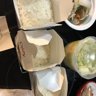 All white rice when fried rice should have been sent!