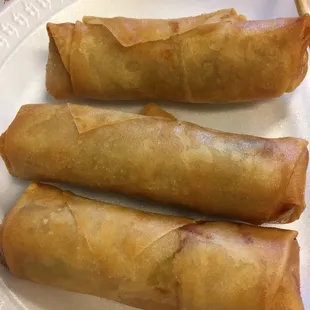 Spring rolls, crispy and fresh!