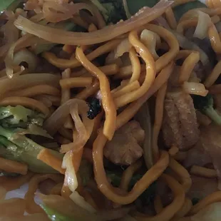 Estaba comiendo bien agusto mi comida China y me salió una mosca