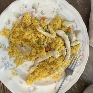 Supposed to be fried rice.