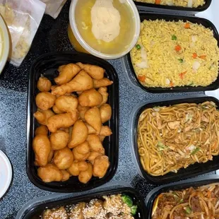 Family Dinner for Six (disclaimer: not all of the items are included in photo)