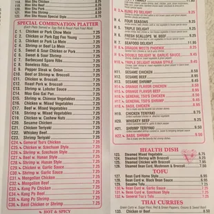 menu, sushi and sashimi