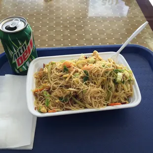 House special Singapore mei fun. Delicious!