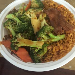 Beef &amp; Broccoli Lunch Special