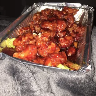 Orange chicken