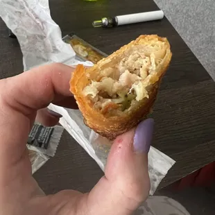 Roast Pork Egg Roll