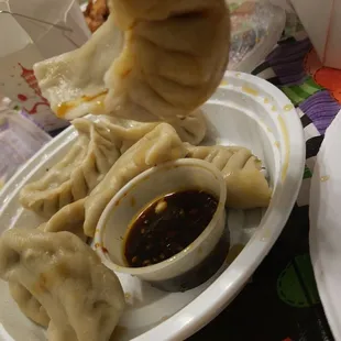 steamed dumplings