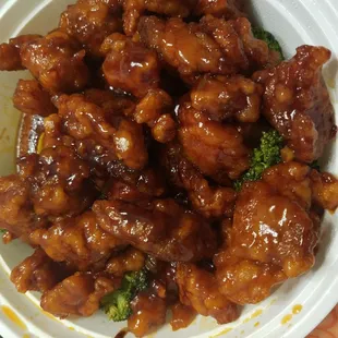 General Tso chicken... So good