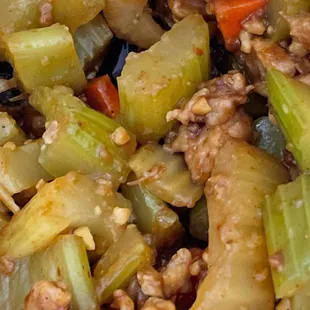 Curry Celery not chicken